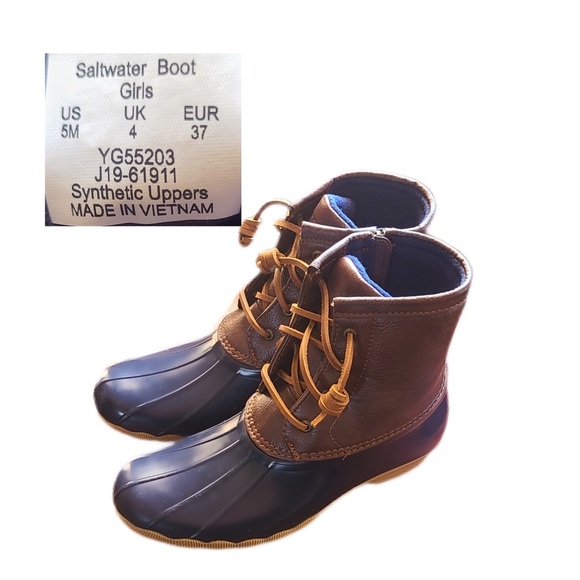 Sperry Saltwater Boot Ankle (unisex) - Picture 8 of 11